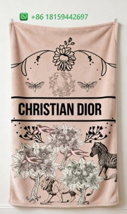 Dior Throw Blankets